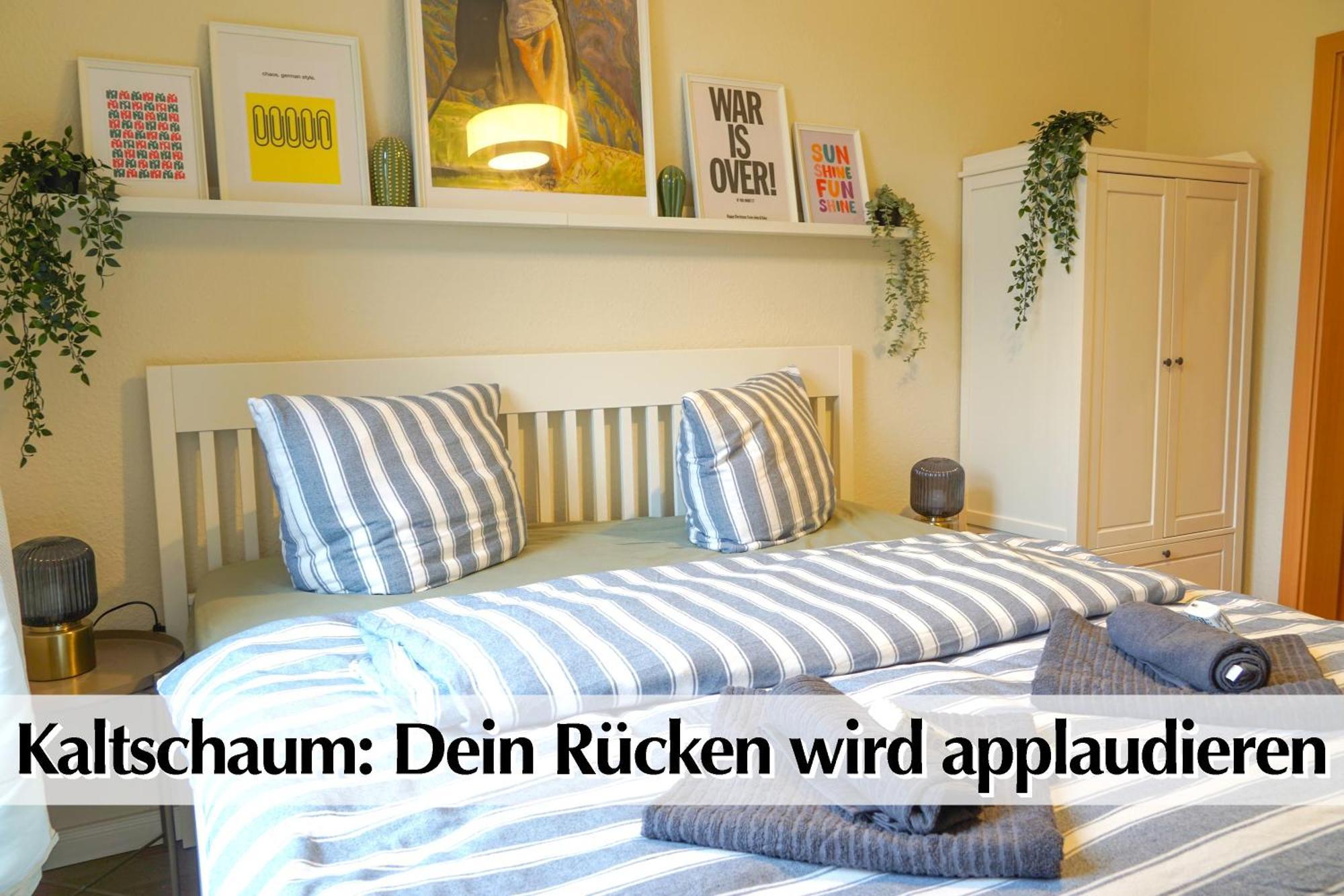 Grossraum-Apartments Mit 2Sz, Wz, Kueche, Smart-Tv, Parken, Etc Erfurt Esterno foto