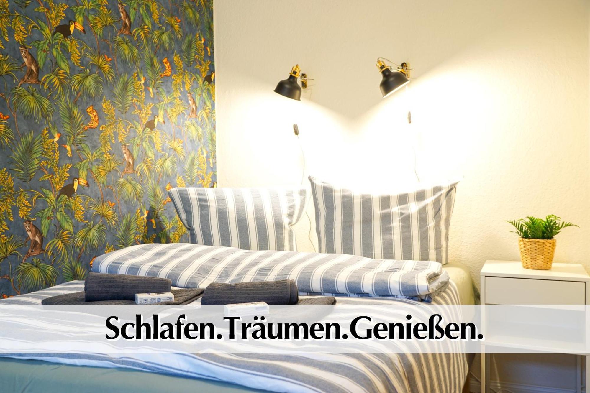 Grossraum-Apartments Mit 2Sz, Wz, Kueche, Smart-Tv, Parken, Etc Erfurt Esterno foto
