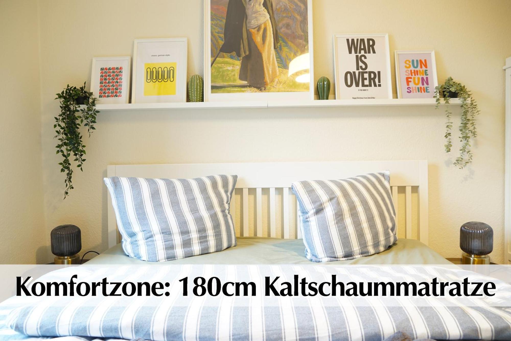 Grossraum-Apartments Mit 2Sz, Wz, Kueche, Smart-Tv, Parken, Etc Erfurt Esterno foto