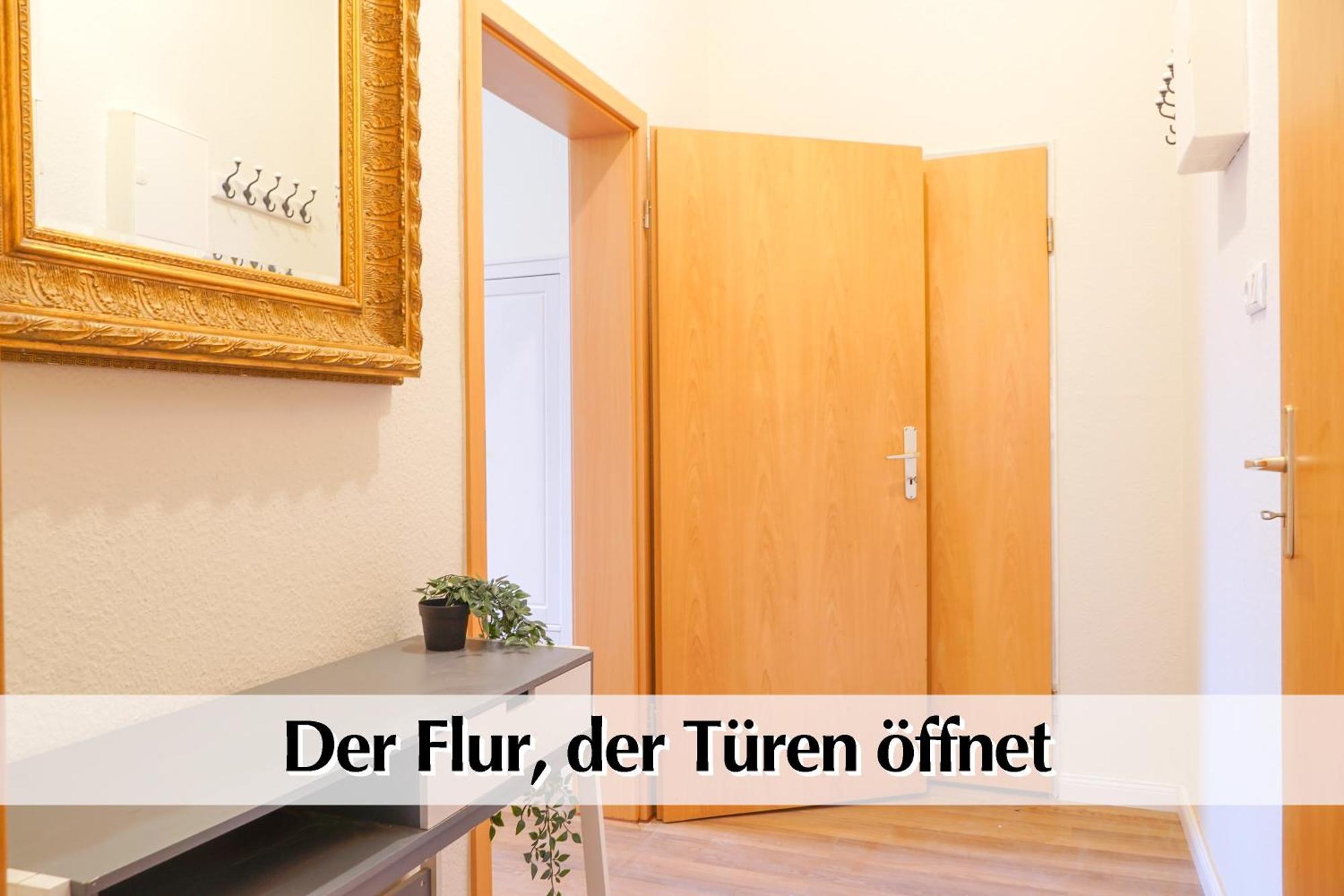 Grossraum-Apartments Mit 2Sz, Wz, Kueche, Smart-Tv, Parken, Etc Erfurt Esterno foto